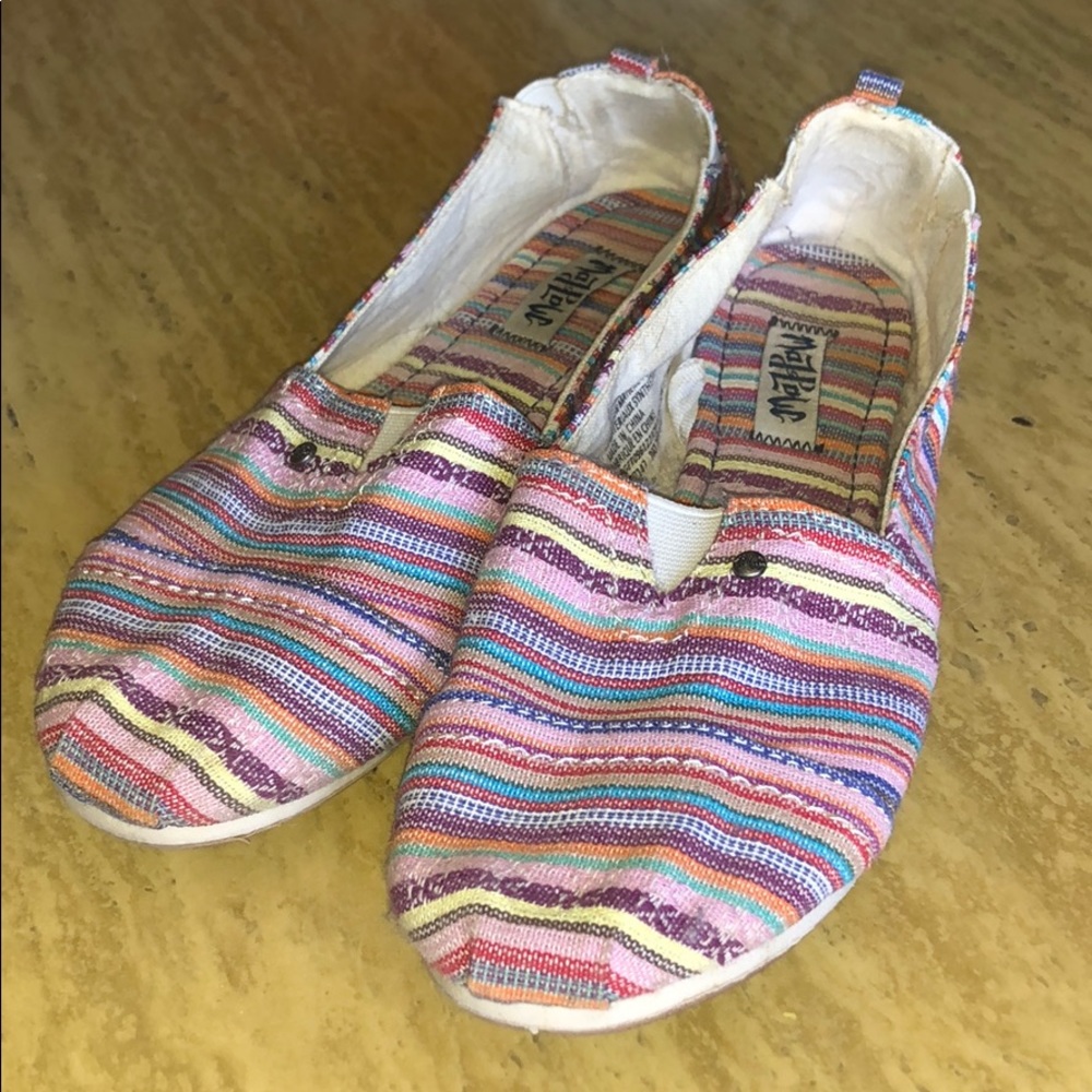 Mad Love Colorful Slip on Canvas Sneakers